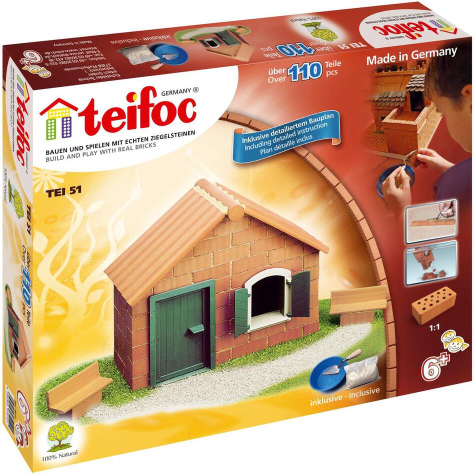 Stavebnice Směr Teifoc Domek Daniel, 110 ks