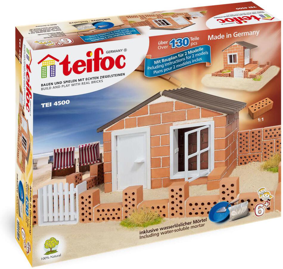 Stavebnice Směr Teifoc Domek Andres, 130 ks