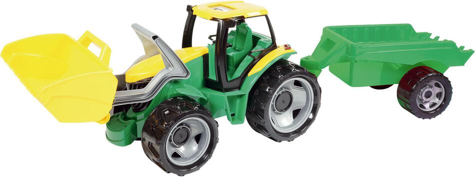 LENA Traktor se lžící 60cm a přívěsem 45cm