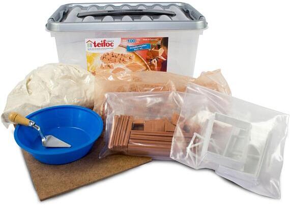 Stavebnice Směr Teifoc Startovací set, 100 ks 30 x 14 x 19 cm v plastovém boxu