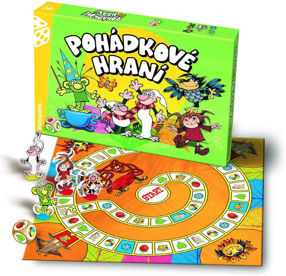 Společenská hra Bonaparte Pohádkové hraní Večerníček
