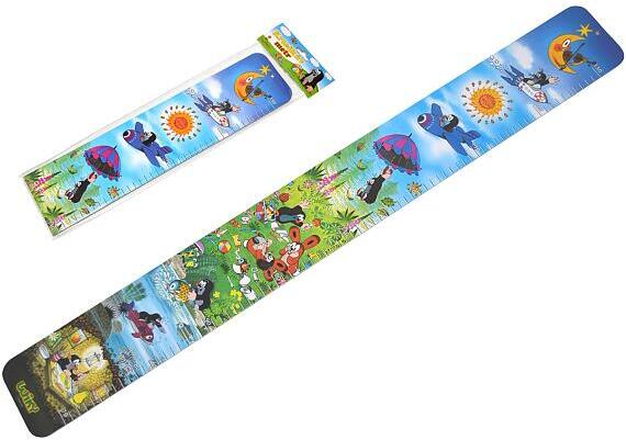 Teddies Metr Krtek na zeď 90cm papír/karton v sáčku