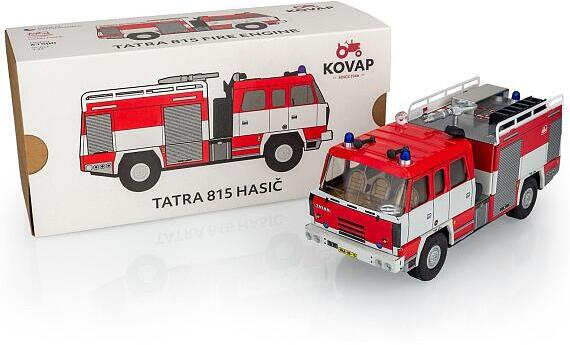 Tatra 815 hasiči kov 18cm 1:43 v krabičce Kovap
