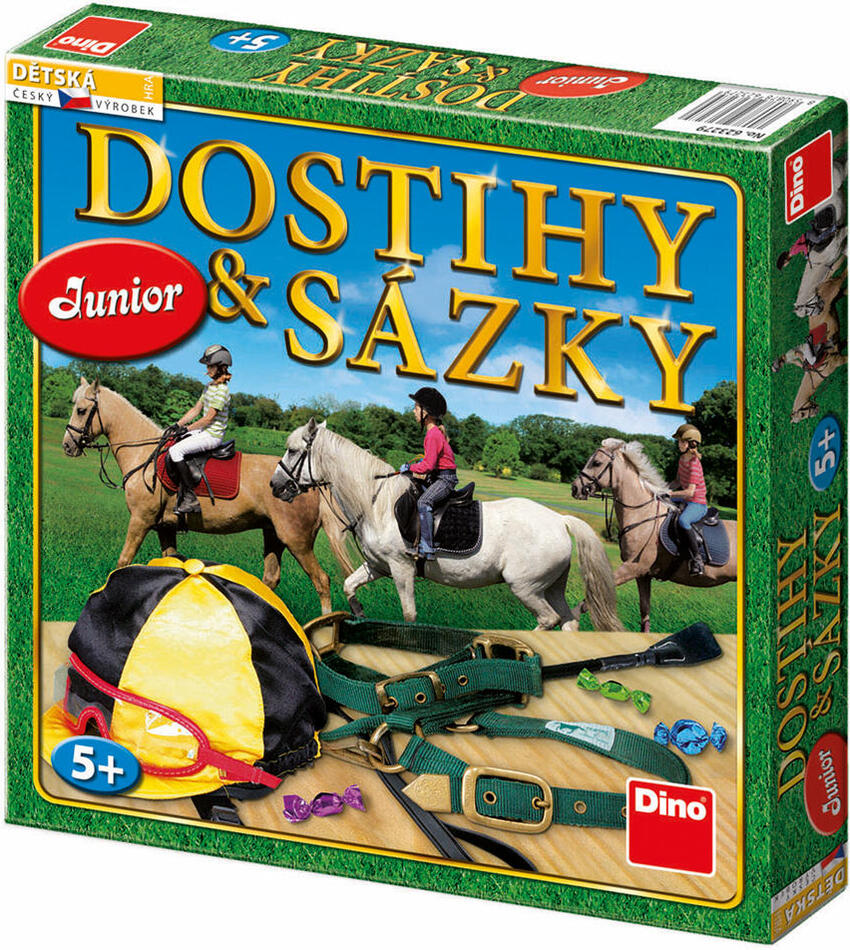 Společenská hra Dino Dostihy a sázky junior