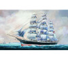 Model Směr Klipper Cutty Sark 1:180 23 x 36 cm