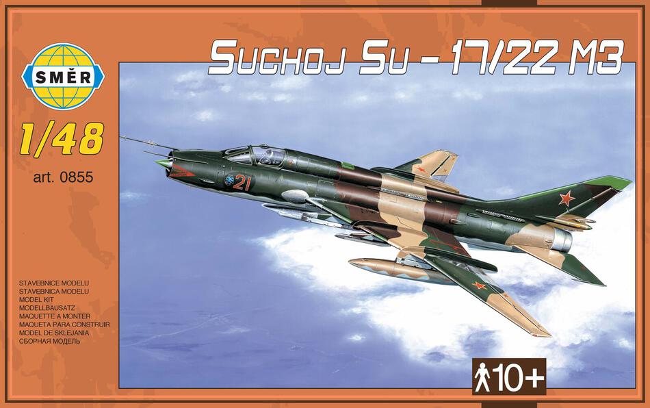 Model Směr Suchoj SU - 17/22 M3 1:48