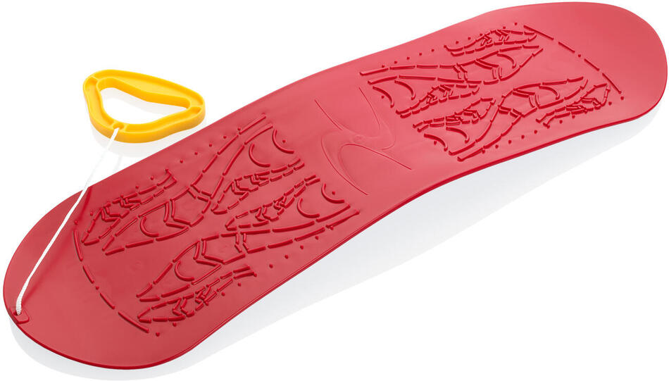 Teddies Snowboard plast 70cm červený
