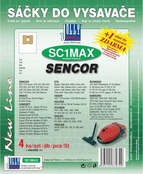 Sáčky do vysavače JOLLY SC1MAX