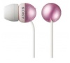 Sluchátka Sony MDR-EX34SC, růžová