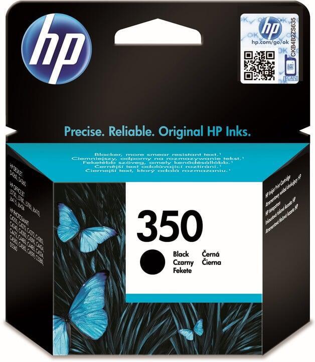 Inkoustová náplň HP 350, 200 stran - černá