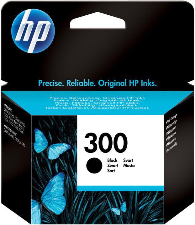 Inkoustová náplň HP 300, 200 stran - černá