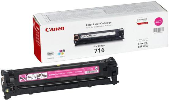 Toner Canon CRG-716M, 1500 stran originální - červený