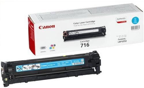 Toner Canon CRG-716C, 1500 stran originální - modrý