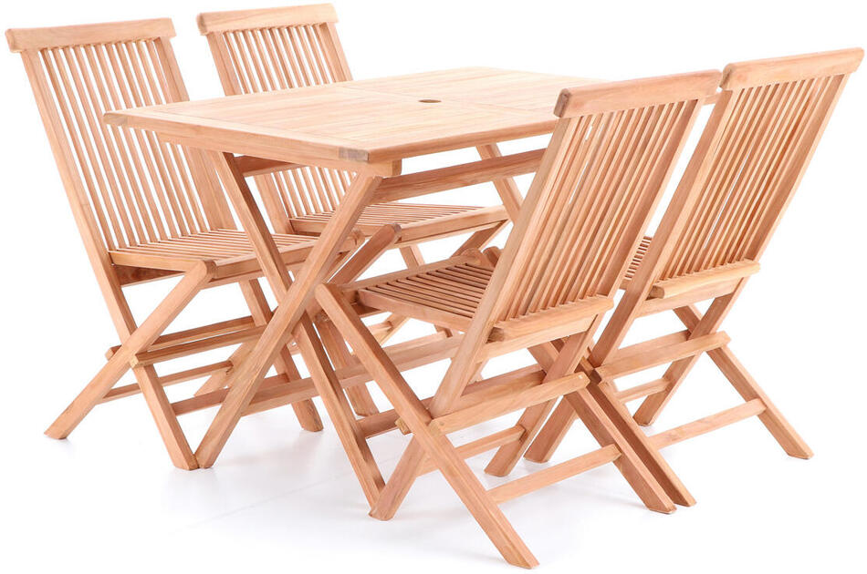 Zahradní nábytek VeGA TEAK POHODA SET 4