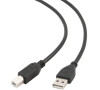 Kabel USB A-B 3m 2.0 HQ Black Gembird