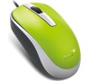 Myš Genius DX-120 / optická / 3 tlačítka / 1200dpi - zelená