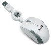 Myš Genius Micro Traveler V2 / optická / 3 tlačítka / 1200dpi - bílá