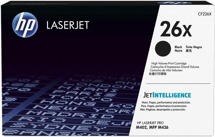 Toner HP 26X, 9 000 stran - černý