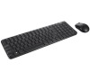 Klávesnice s myší Trust Modo Wireless Compact Deskset, CZ/SK  - černá