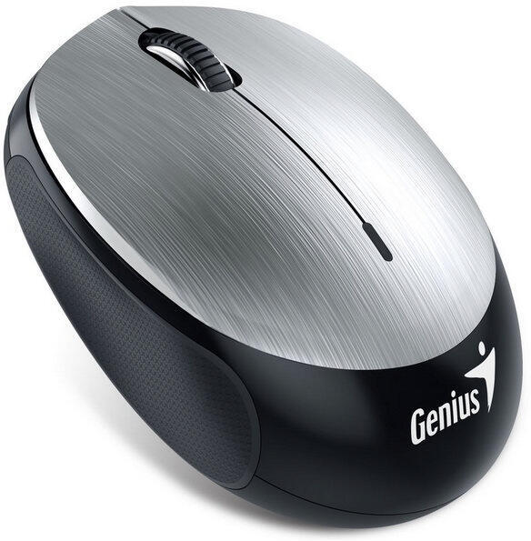 Myš Genius NX-9000BT / optická / 3 tlačítka / 1200dpi - stříbrná