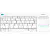 Klávesnice Logitech Wireless K400 Plus, US - bílá