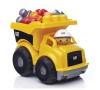 Stavebnice Mega Bloks CAT náklaďák