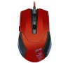 Myš Speed Link AKLYS / optická / 5 tlačítek / 2000dpi - černá/červená