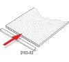 PC U-profily 4 mm pro skleník LANITPLAST DODO 8x12