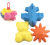 Formičky Bábovky plast 3ks v síťce 15x10cm