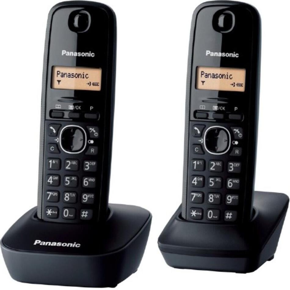 Telefon klasický Panasonic KX-TG1612FXH DUO