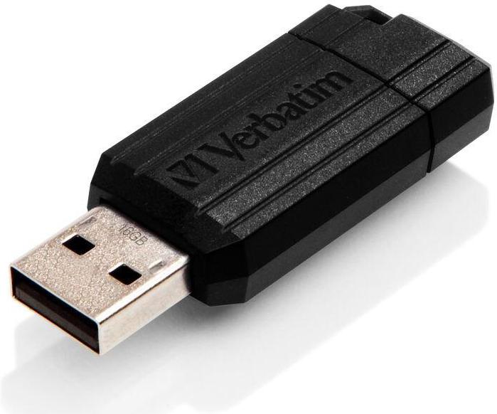 Flash disk VERBATIM 16GB, černý (49063)