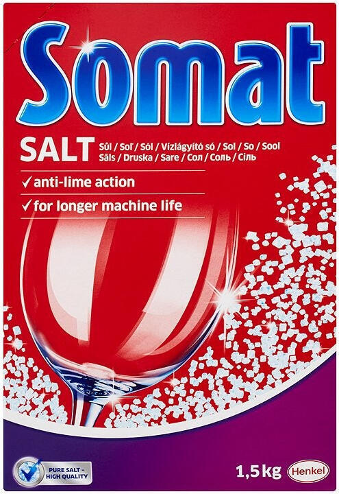 Sůl do myčky Somat 3x ACTION 1,5 KG