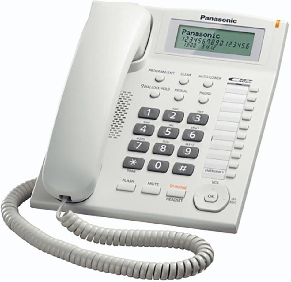 Stolní telefon Panasonic KX TS880FXW