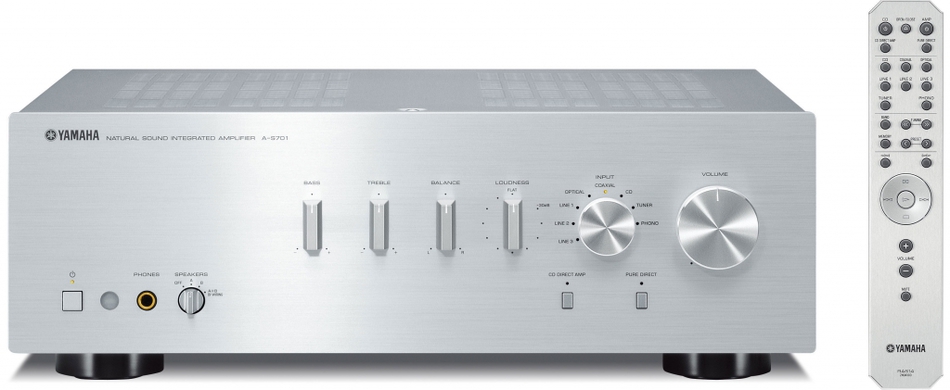 Zesilovač Yamaha A S701 stříbrný