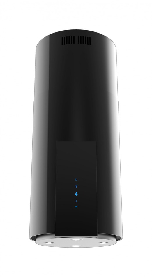 Odsavač par Guzzanti ostrůvkový ORW Glass Black