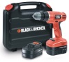 Aku vrtačka Black&Decker EPC14CABK, 2 aku
