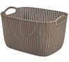 KNIT košík 19L / hnědá Curver