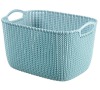 KNIT košík 19L / modrý Curver