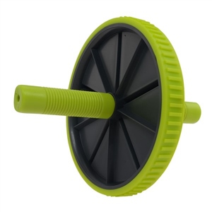 Posilovací kolečko LIFEFIT Exercise Wheel Single černá/zelená