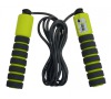 Švihadlo LIFEFIT Counter Rope, dl. 280 cm - černá/zelená