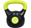 Kettlebell Lifefit Vinyl 12kg - černá/zelená