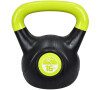 Kettlebell Lifefit Vinyl 16kg - černá/zelená