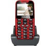 Mobilní telefon Evolveo EVOLVEO EasyPhone XD pro seniory - červený