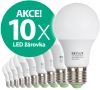SET 10x LED žárovka Retlux REL 7 - A60 7W E27