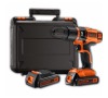 Aku vrtačka Black&Decker BDK188KB, 2aku