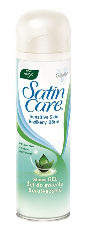 Gel na holení Gillette Satin Care Sensitive 200 ml