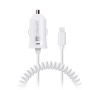 Nabíječka do auta Connect IT InCarz, Apple Lightning, 2,4A - bílá