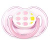 Dudlík/šidítko Philips AVENT 0-6m, 1ks, dívka - růžový
