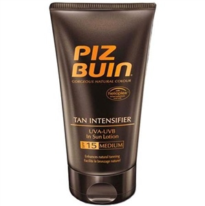 Mléko urychlující proces opalování Piz Buin SPF 15, 150 ml