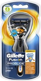 Holicí strojek ProGlide Flexball + hlavice 2 ks